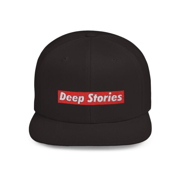 Deep Stories Box Logo Snapback